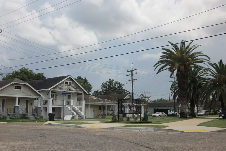 1920s raised bungalow in Broadmoor, New Orleans